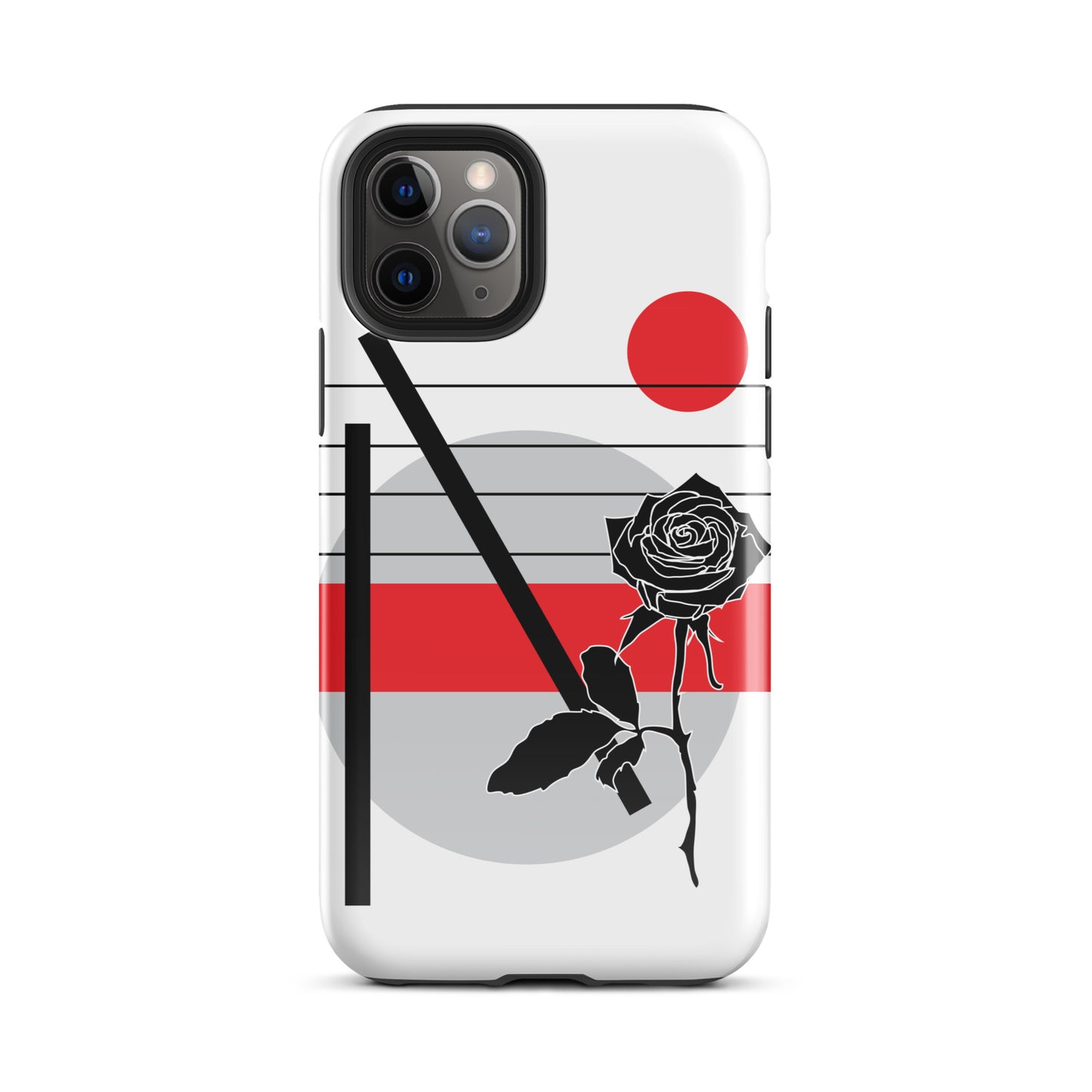 Abstract Black Rose Case for iPhone®