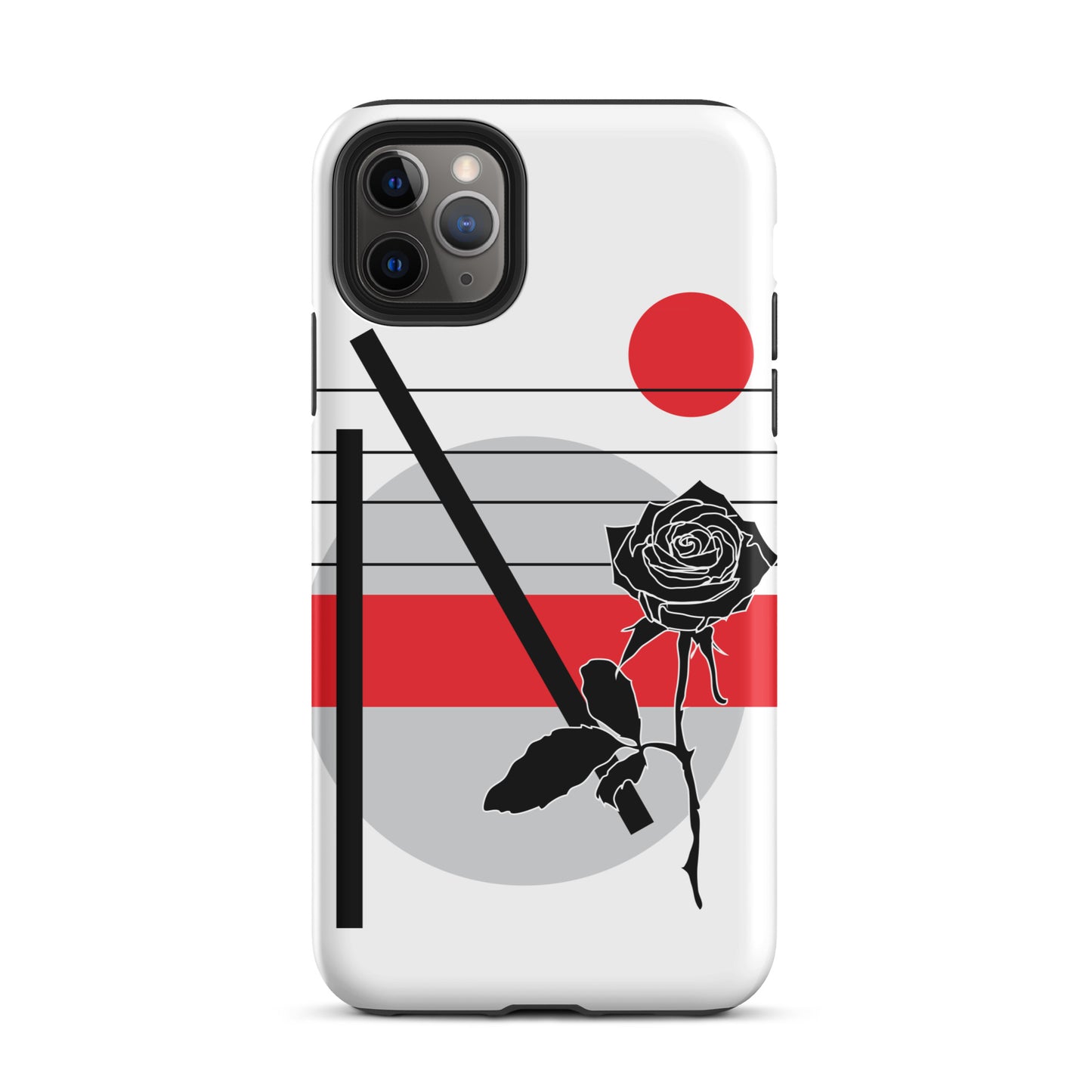 Abstract Black Rose Case for iPhone®