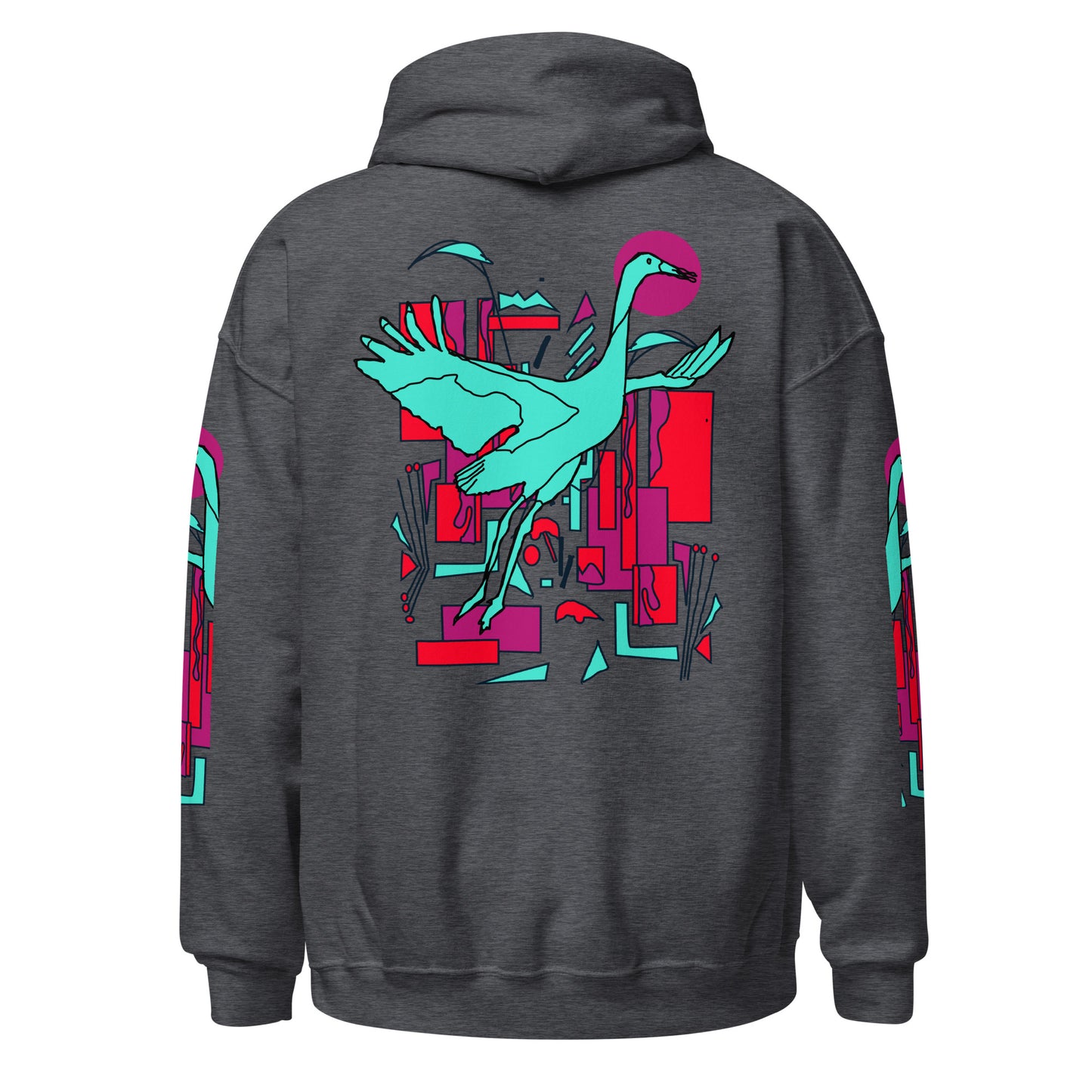 Crane Decor Hoodie