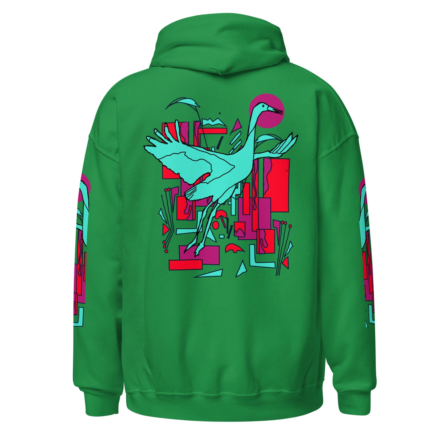 Crane Decor Hoodie