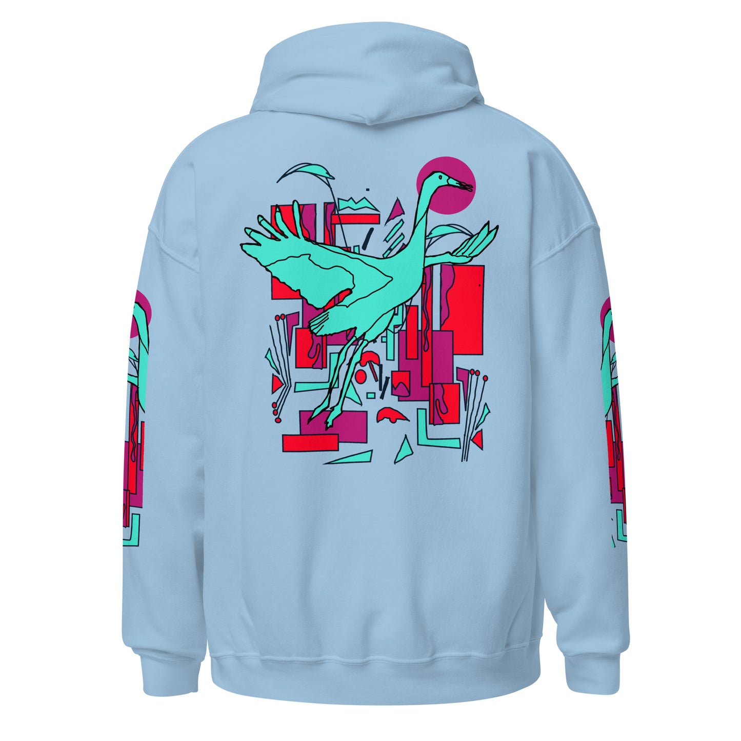 Crane Decor Hoodie