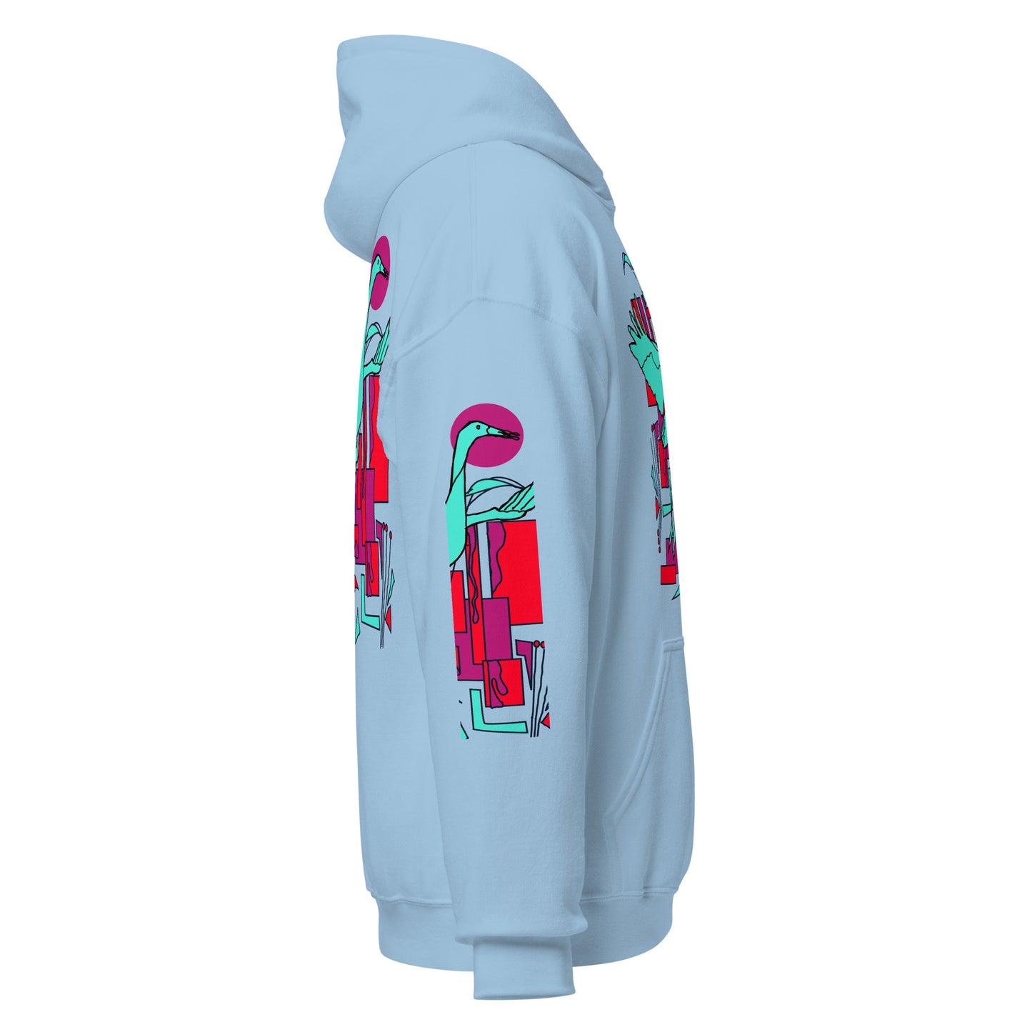 Crane Decor Hoodie