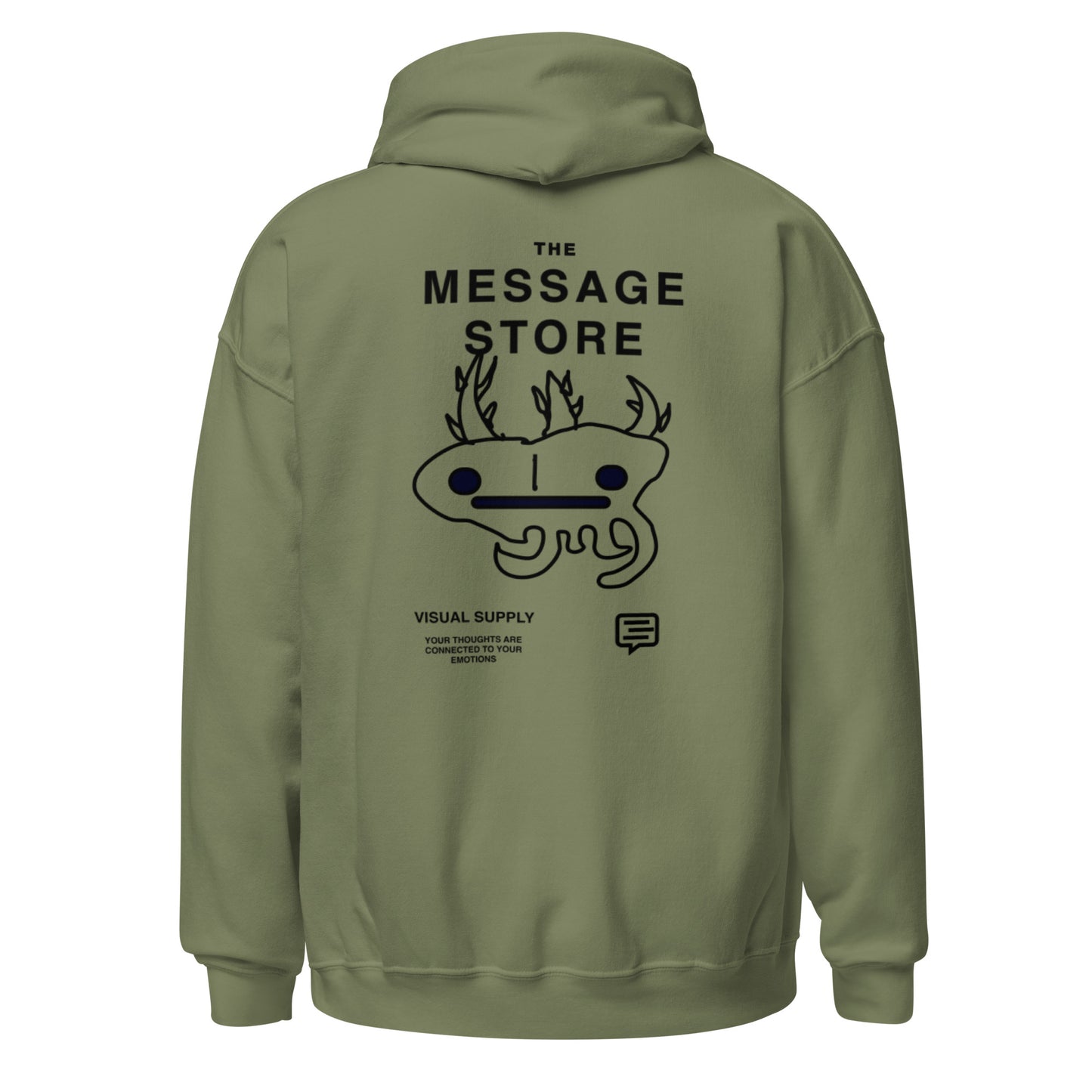 The Message Store 3 Spike Hoodie