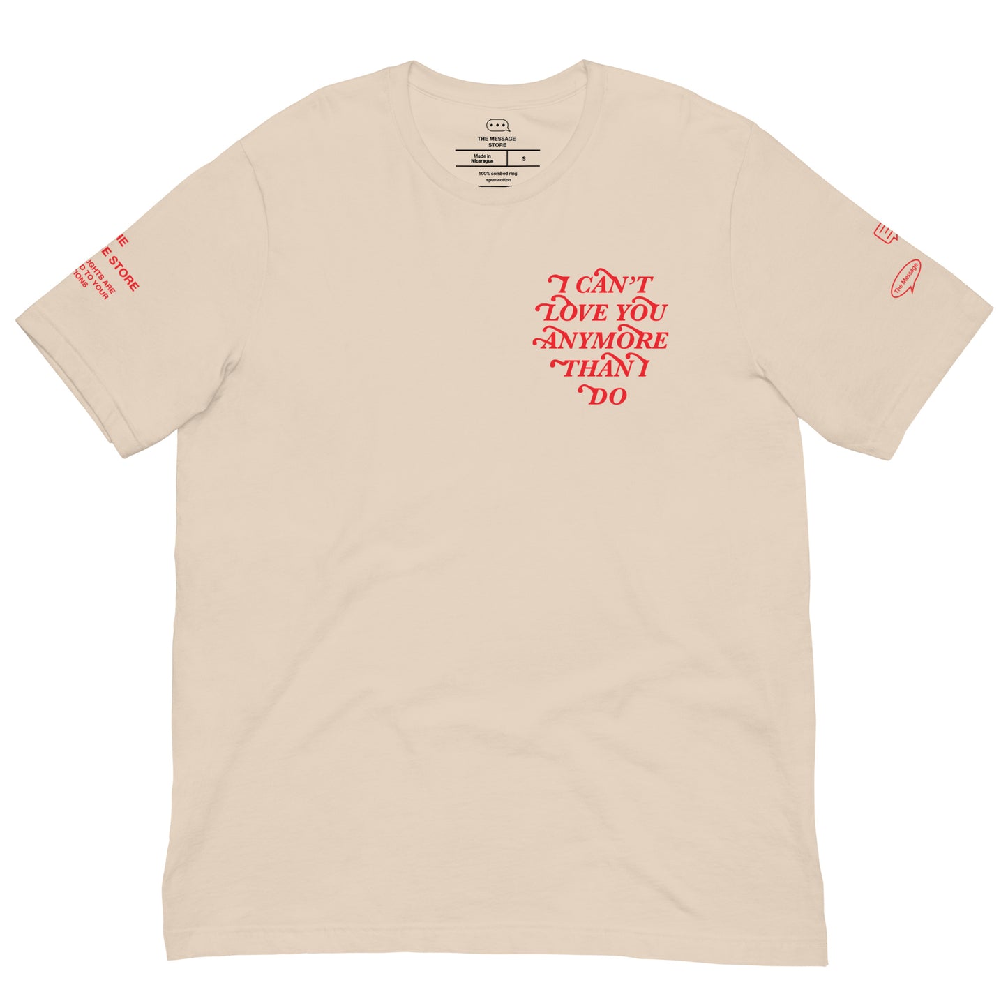 I Can't Love You Anymore Than I Do T-Shirt ( Special Edition )