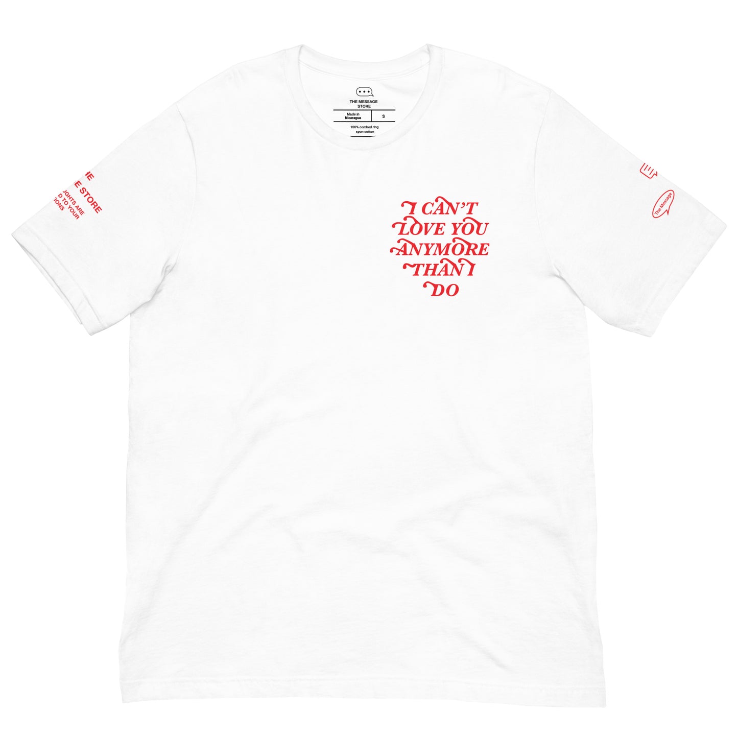 I Can't Love You Anymore Than I Do T-Shirt ( Special Edition )