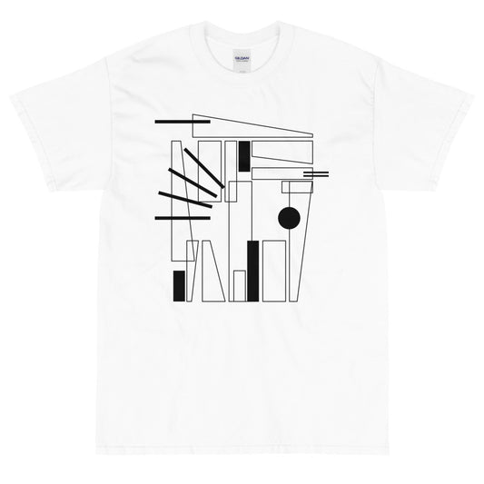 Block Structre Short Sleeve T-Shirt