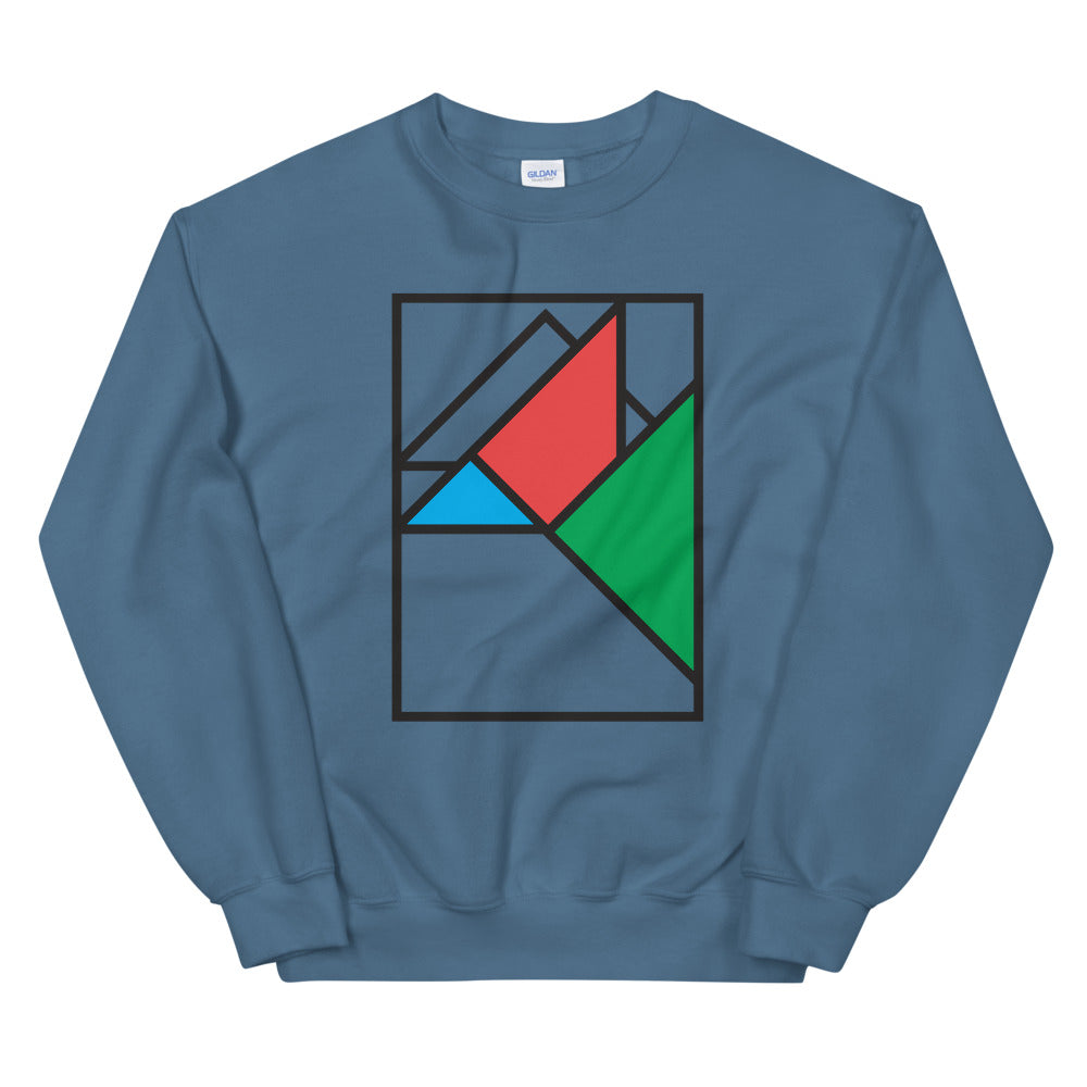 Geometric Shapes Sweatshirt