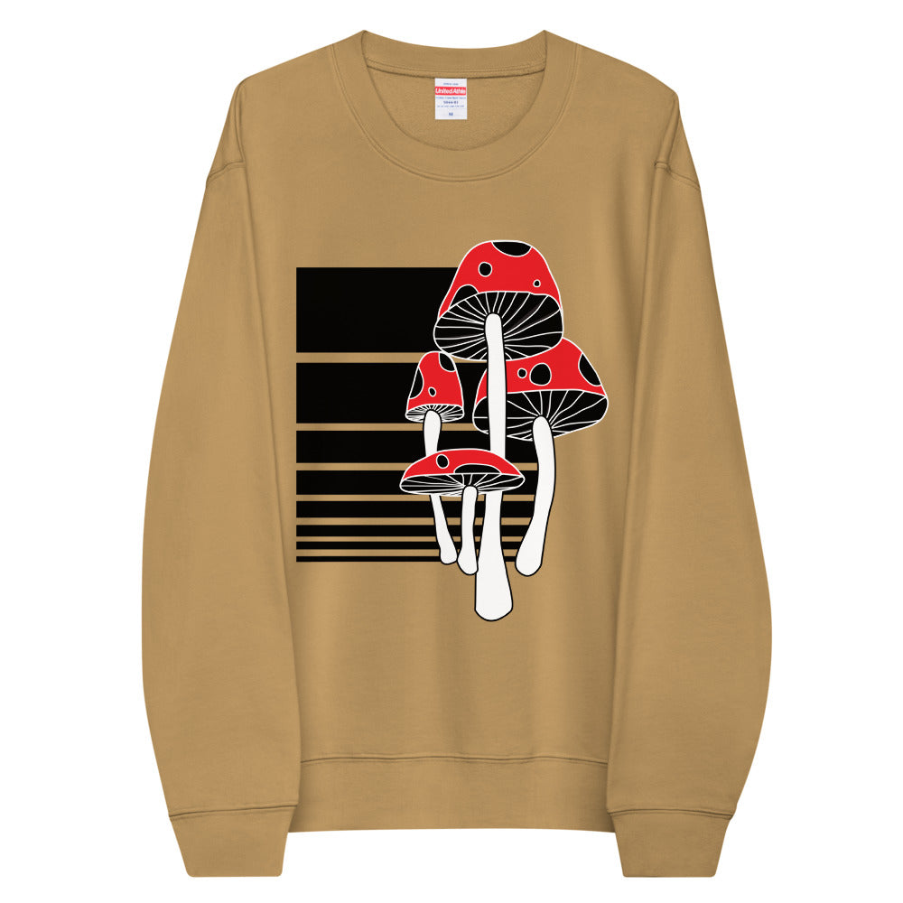 Mushrooms French Terry Sweatshirt