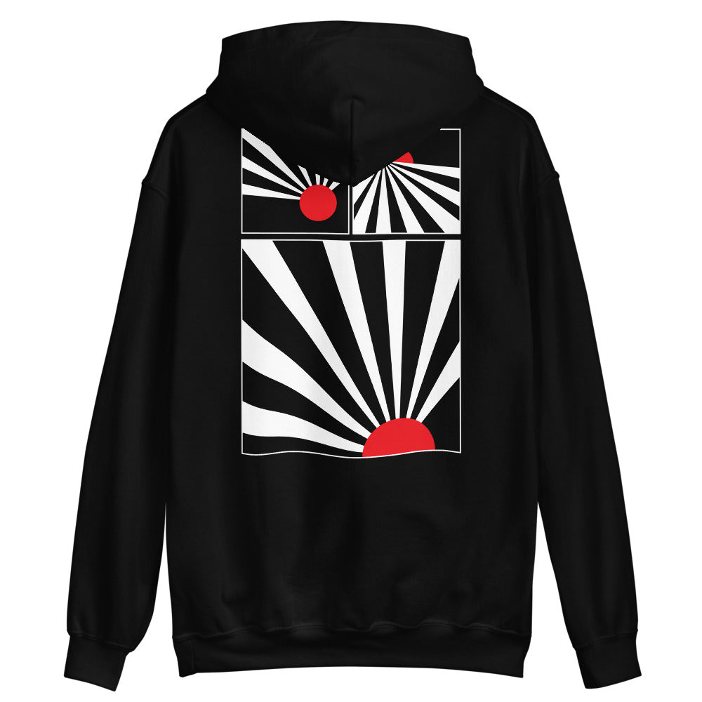 Deco Rise Black Hoodie