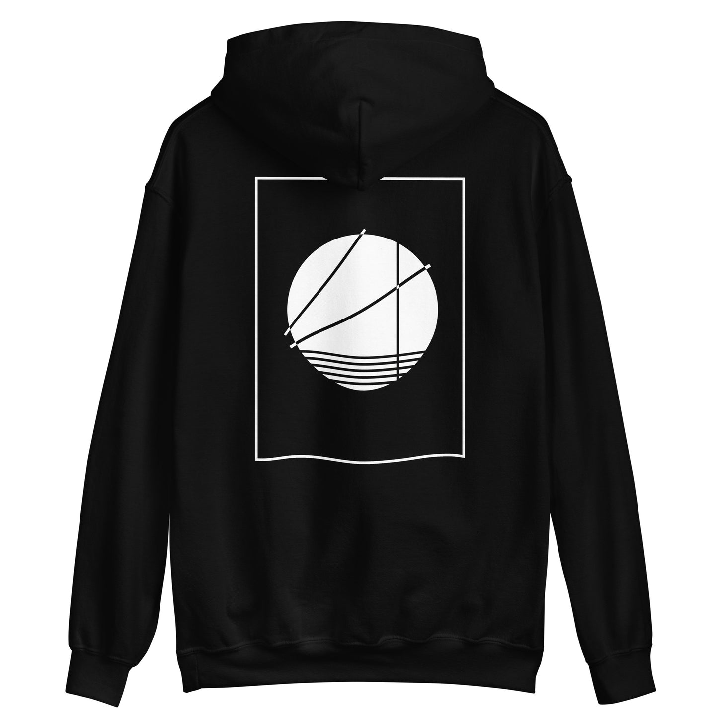 Abstract Cirlce Hoodie Sweatshirt