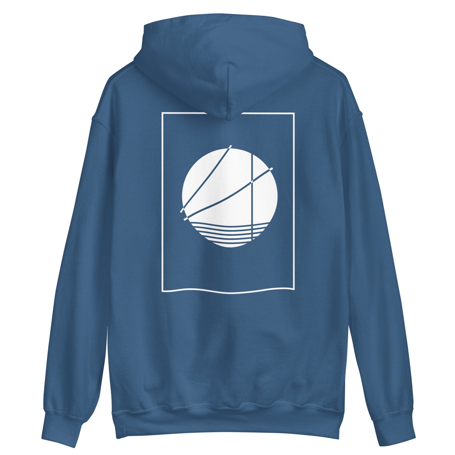 Abstract Cirlce Hoodie Sweatshirt