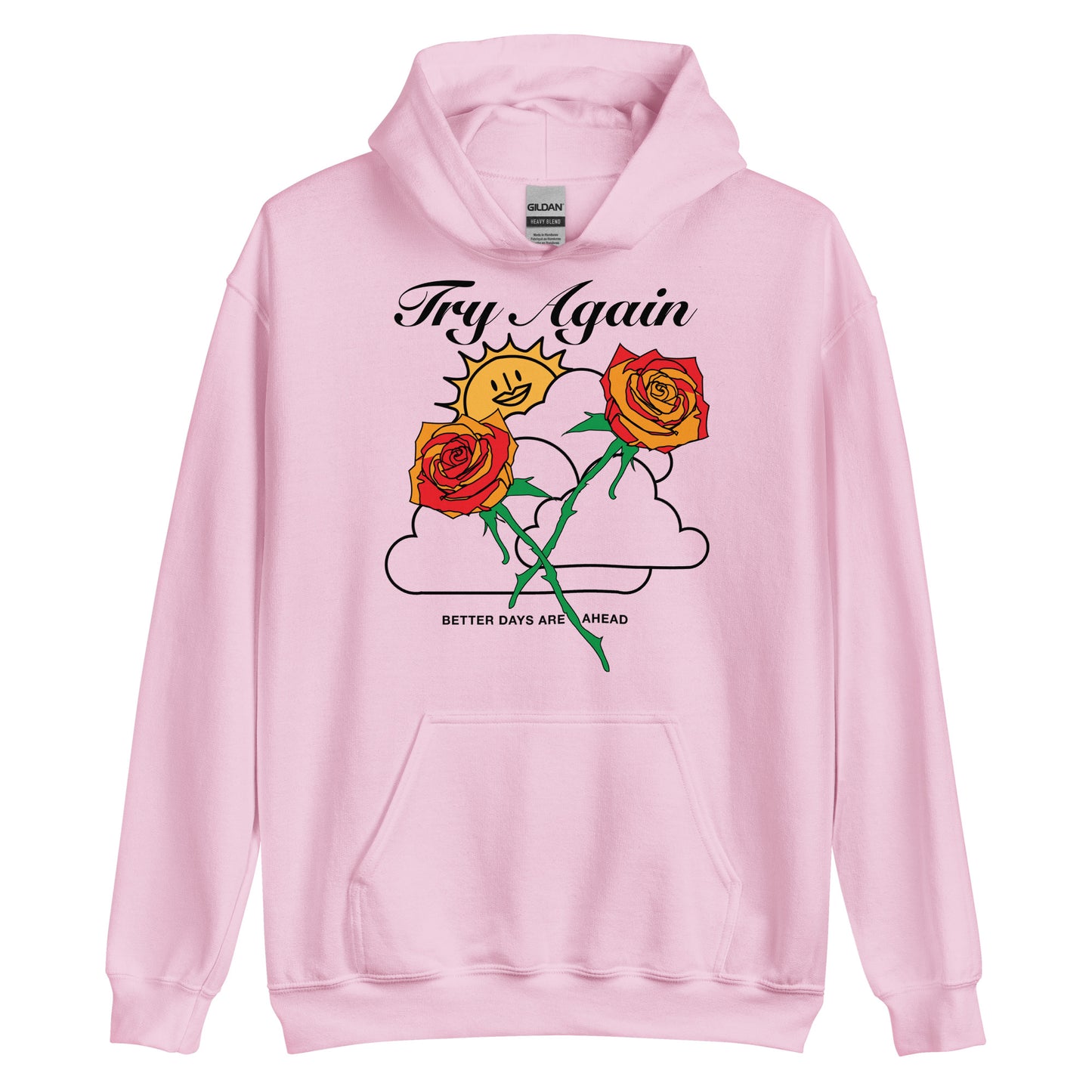 Try Again Hoodie Sweatshirt