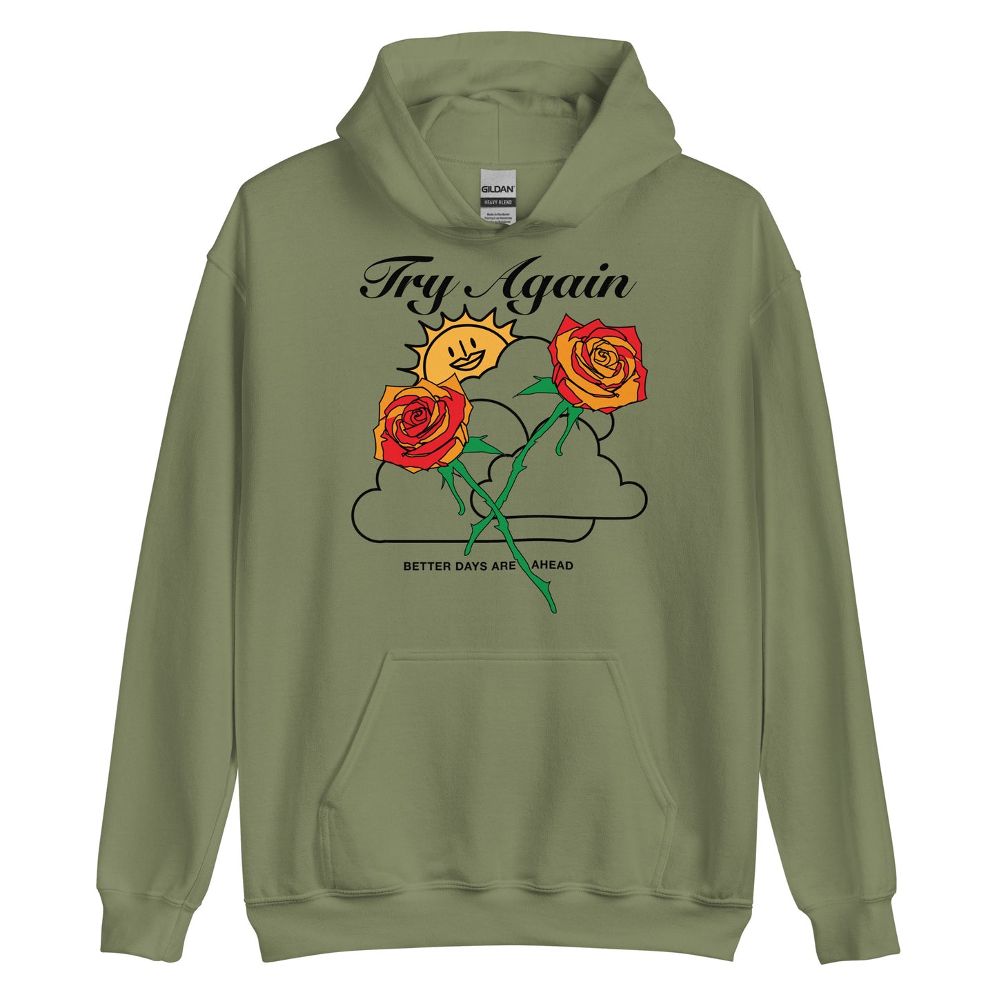 Try Again Hoodie Sweatshirt