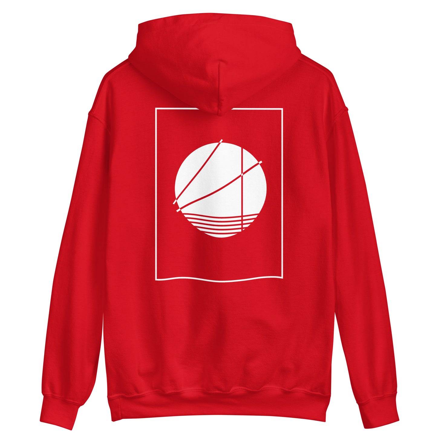 Abstract Cirlce Hoodie Sweatshirt