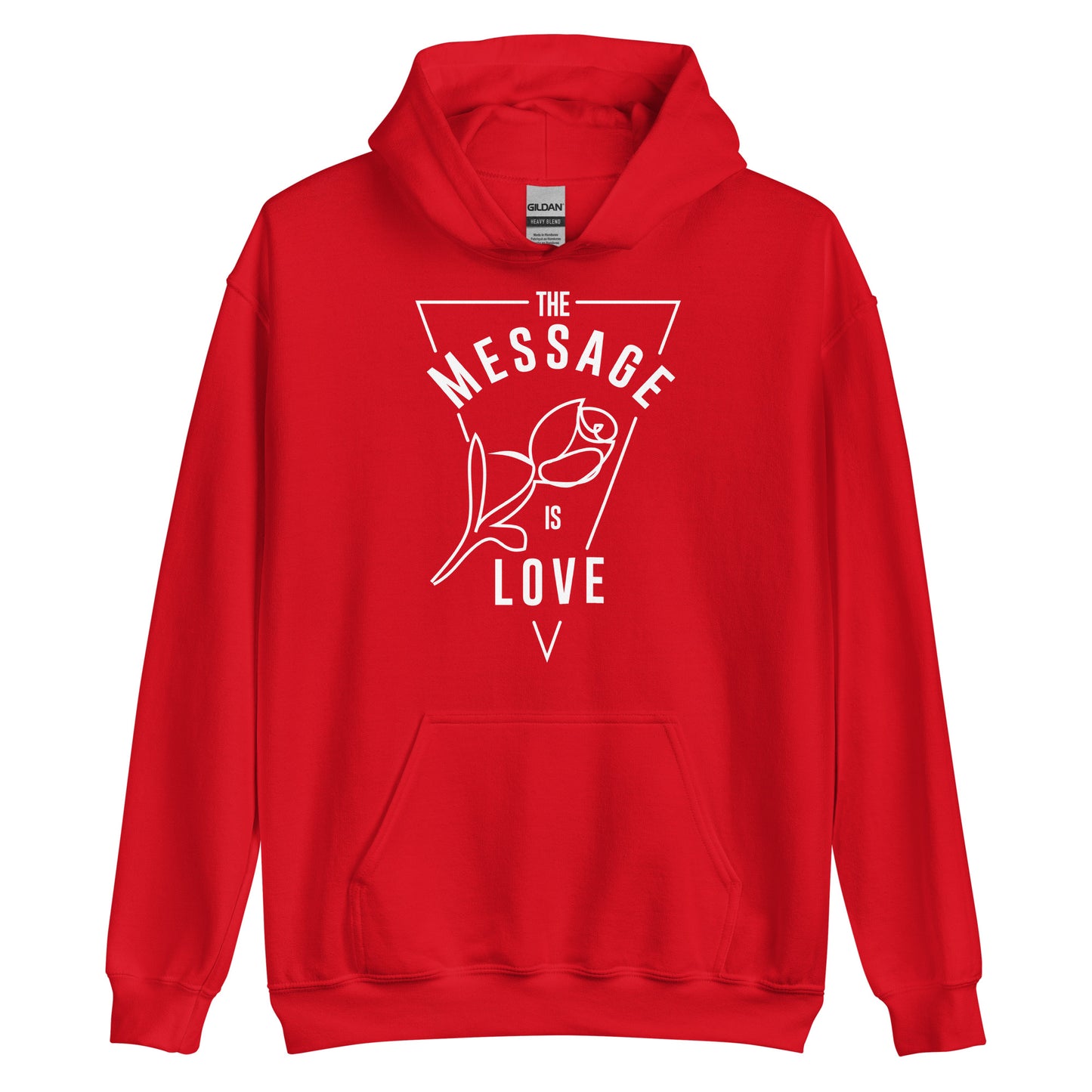 The Message is Love Hoodie Sweatshirt