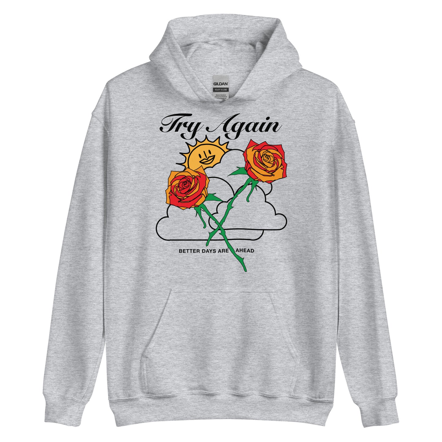 Try Again Hoodie Sweatshirt