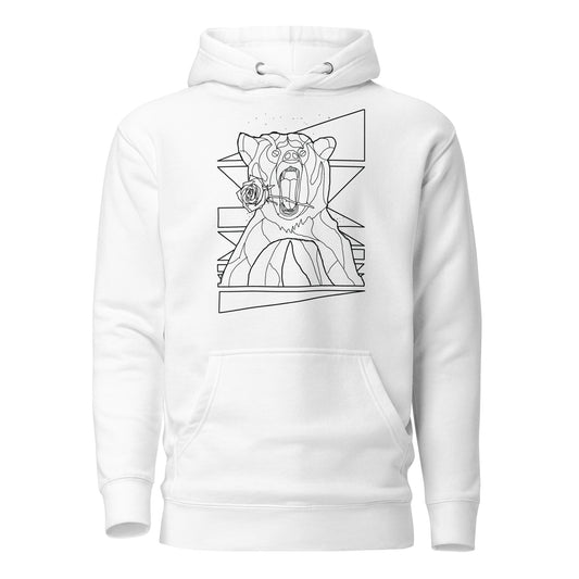 Bear Minimal Hoodie Sweatshirt