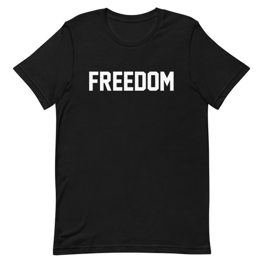 Freedom Black Short-Sleeve T-Shirt