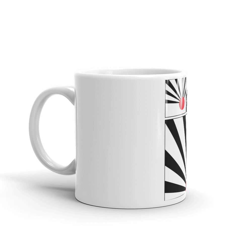 Deco Rise White glossy mug