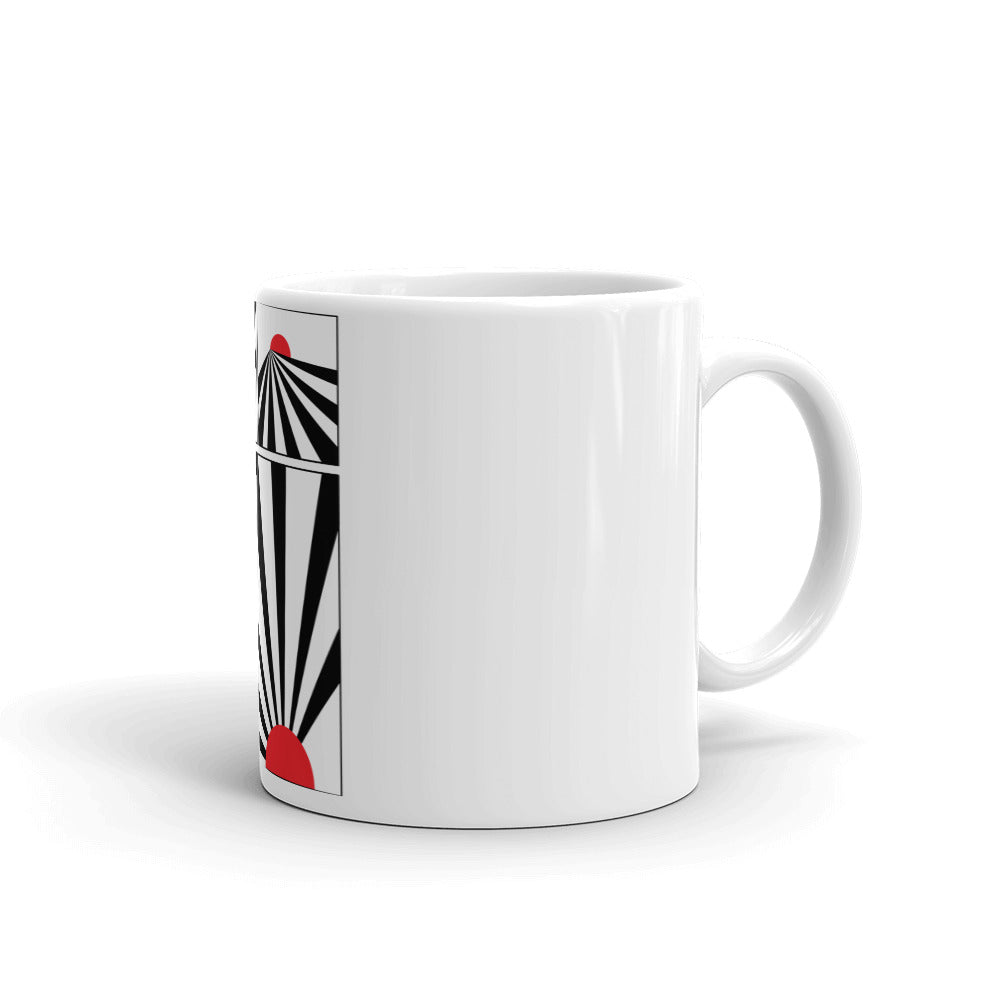 Deco Rise White glossy mug