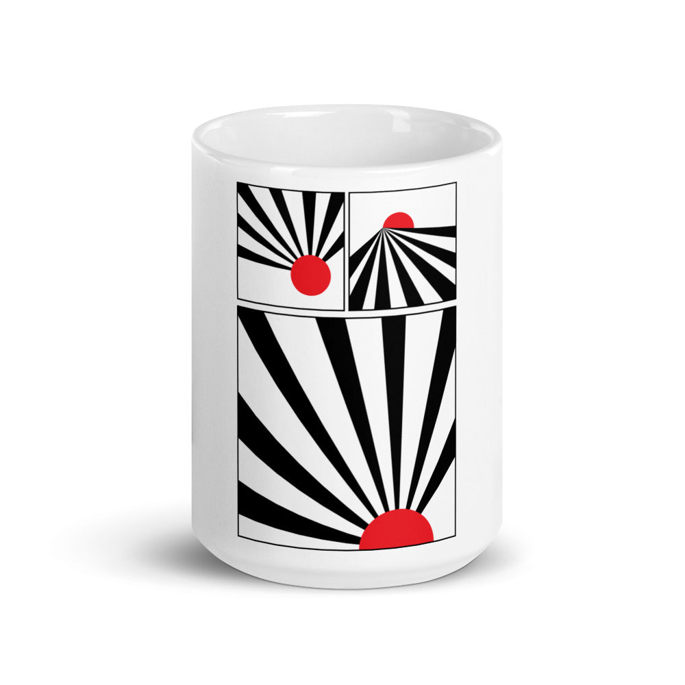 Deco Rise White glossy mug