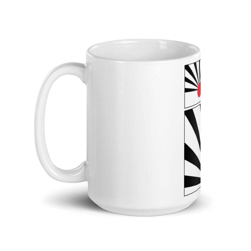 Deco Rise White glossy mug